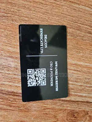 Aluminium Business Cards