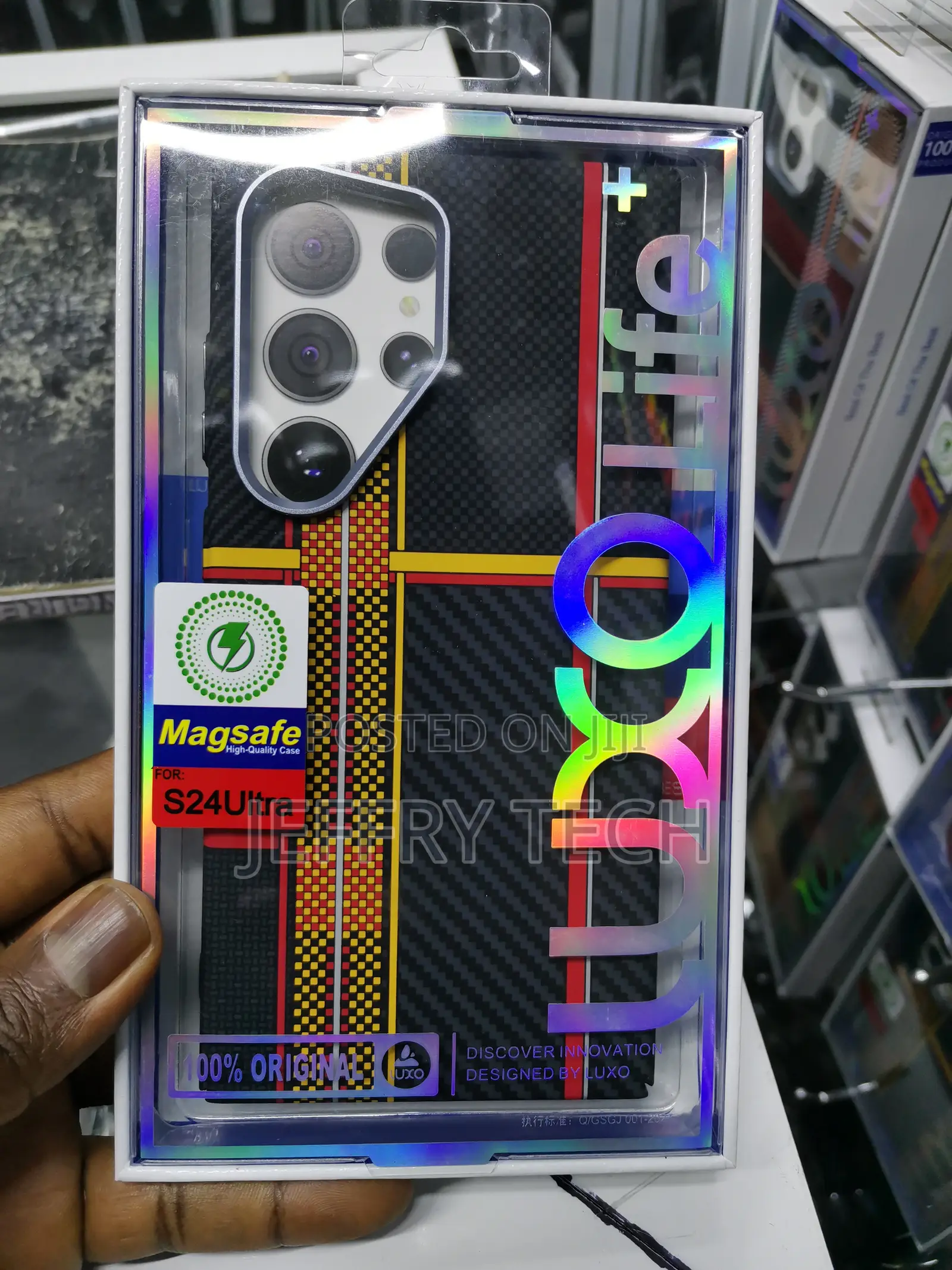 Yexiongyan Samsung Galaxy S24 Ultra Carbon Fiber Multicolor