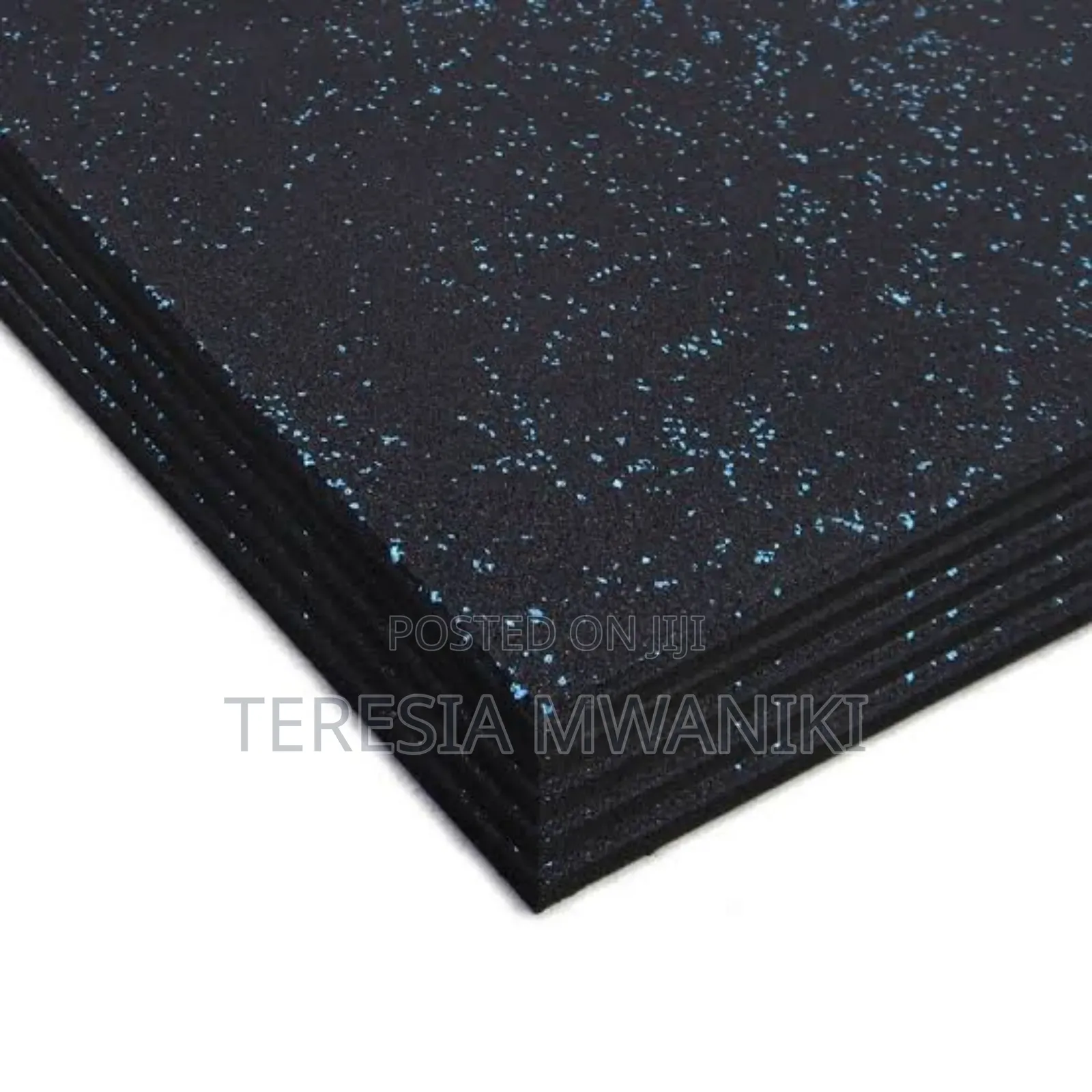1m By 1m Rubber Floor  Gym Mats