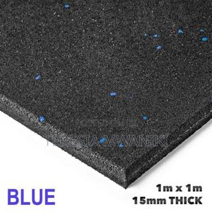 High Quality 1m× 1m Gym Rubber Mats - thumbnail 2