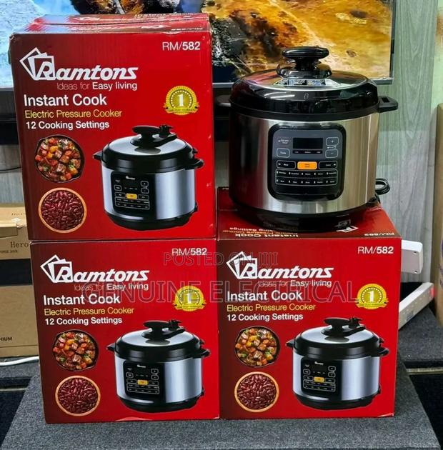 Ramtons Pressure Cooker Led Display 6 Litre - main view