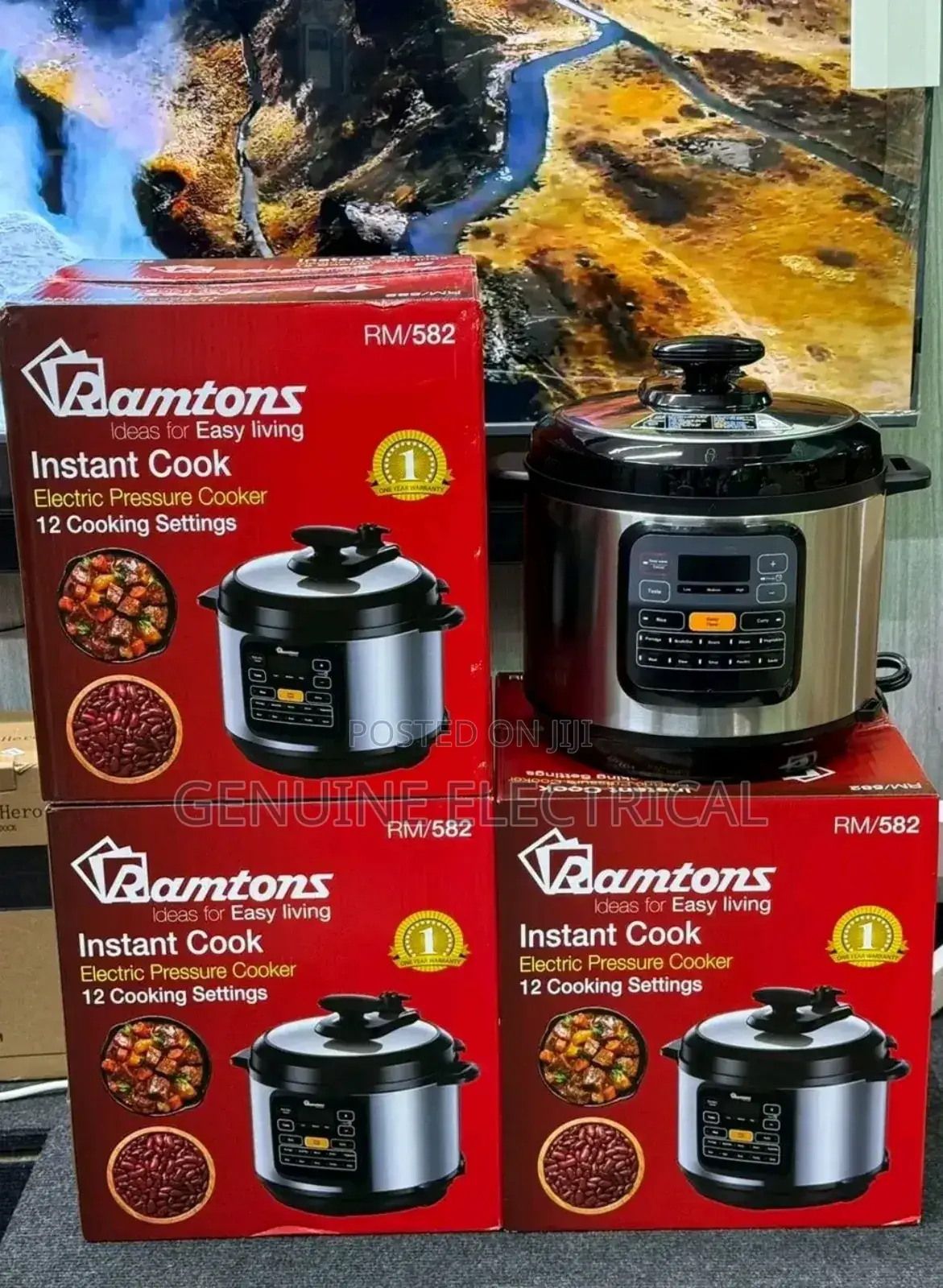 Ramtons Rm/582 6l Instant Pressure Cooker