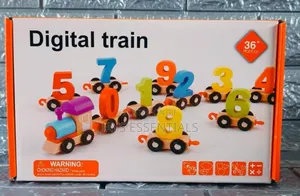 Montessori Wooden Train Set