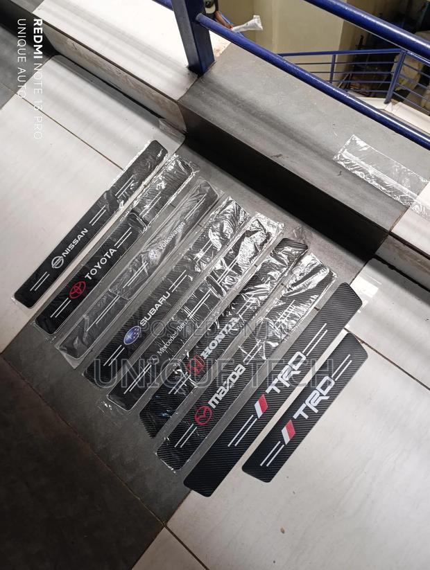 Car Door Side Steps Stickers/ Branded Side Steps Stickers