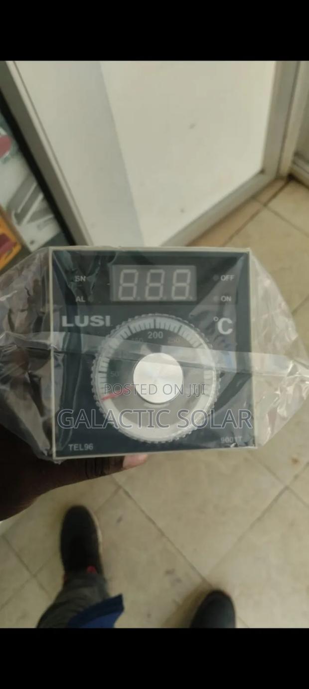 Baking Temperature Control Panel - main view