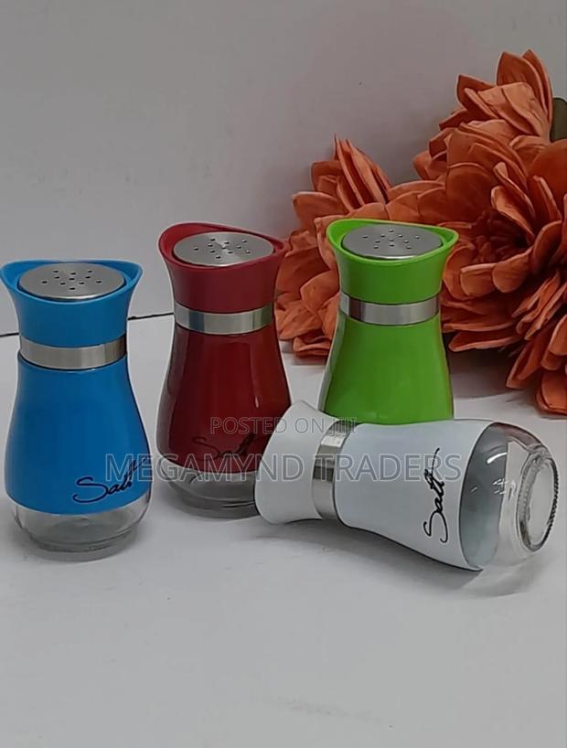 Salt Shaker/Glass Salt Pepper Shaker - thumbnail 3
