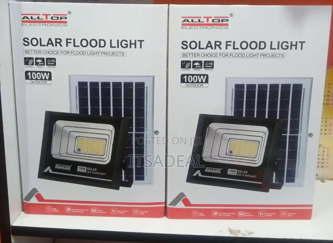 100 Watts Solar Floodlight