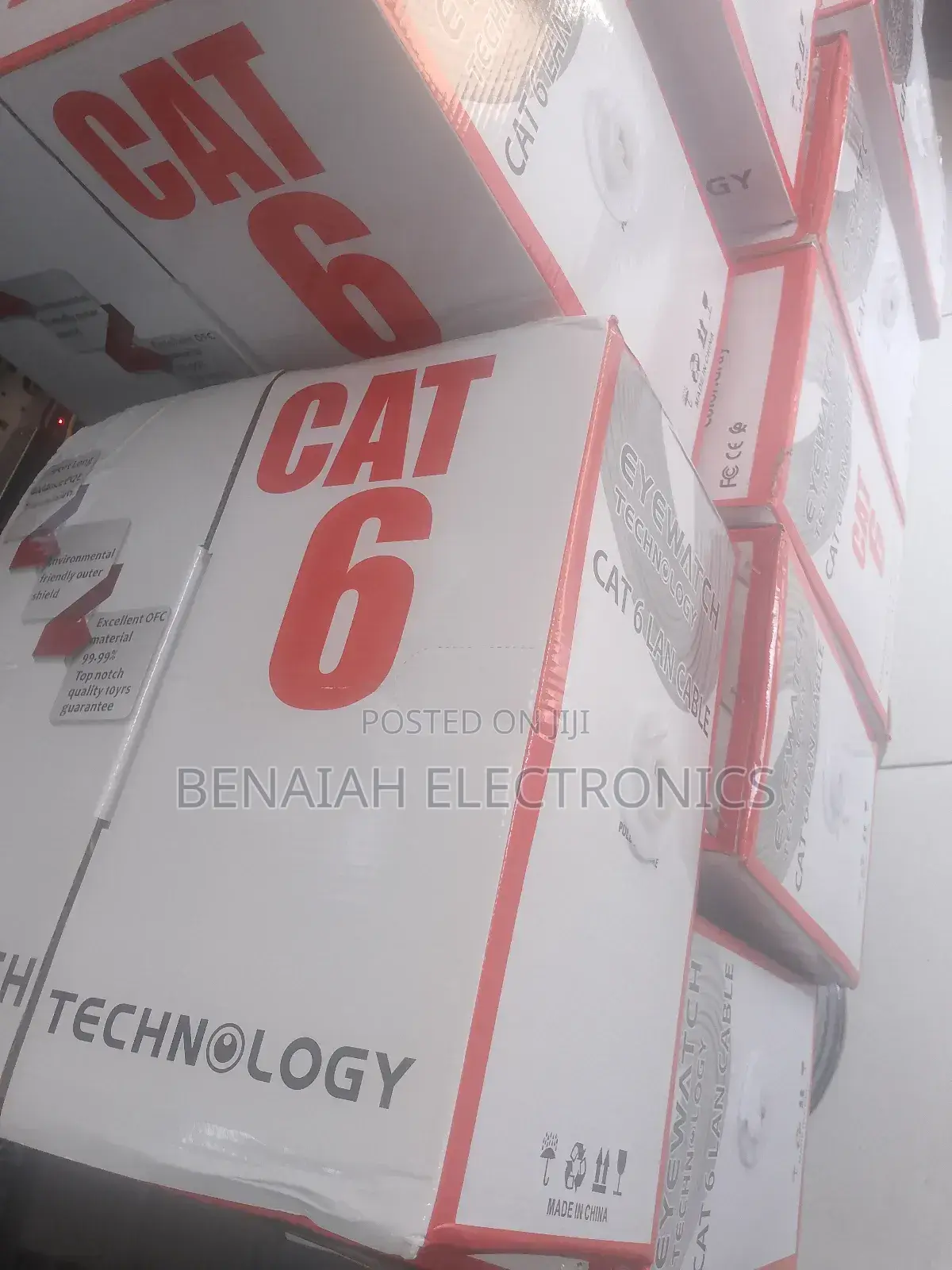Eye Watch Cat 6 Indoor Ethernet Cable 305 Meters