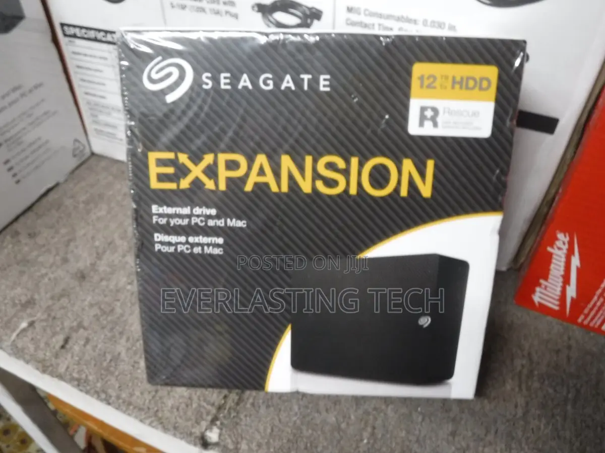 Seagate Expansion 12tb External Hard Drive HDD