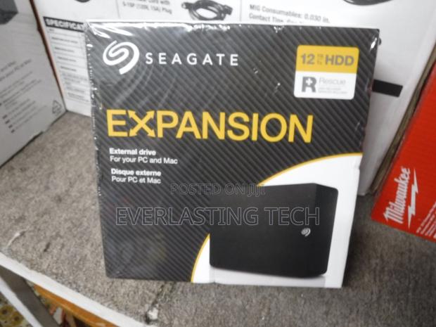 Seagate Expansion 12tb External Hard Drive HDD - main view