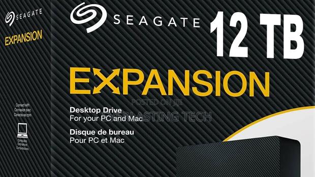 Seagate Expansion 12tb External Hard Drive HDD - thumbnail 3