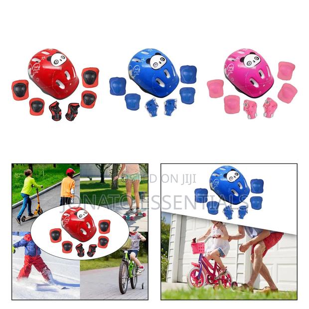 7 Piece Cycling and Skating Protective Gear Set - thumbnail 4