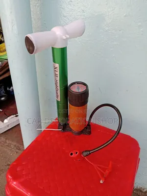 Short Foot Pump With Pressure Show Gauge