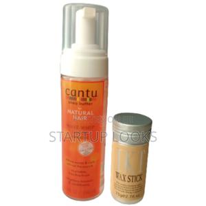 Cantu Shea Butter Mousse + Free Wax Stick - main view