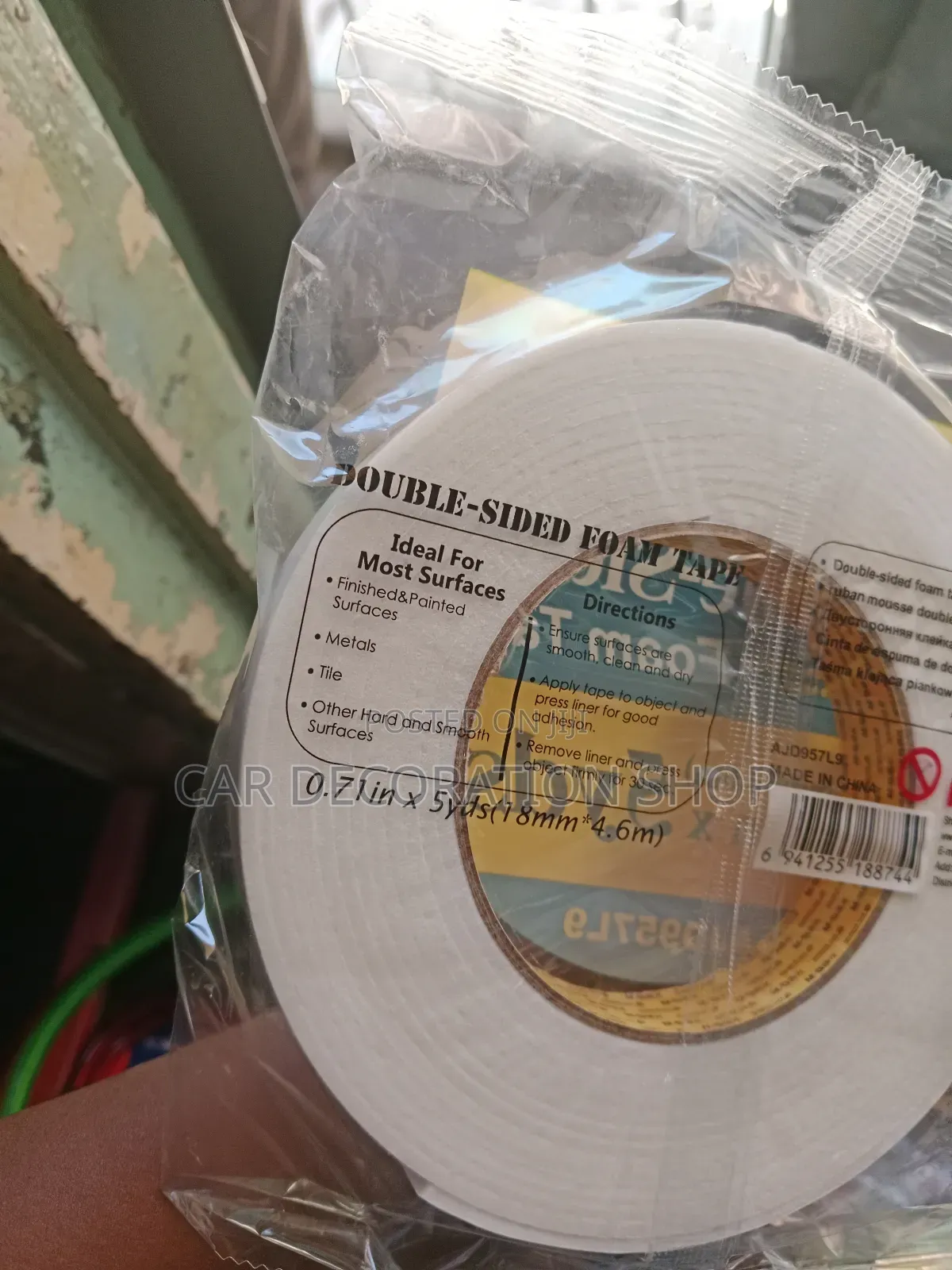 All Surfaces Double Sided Tape