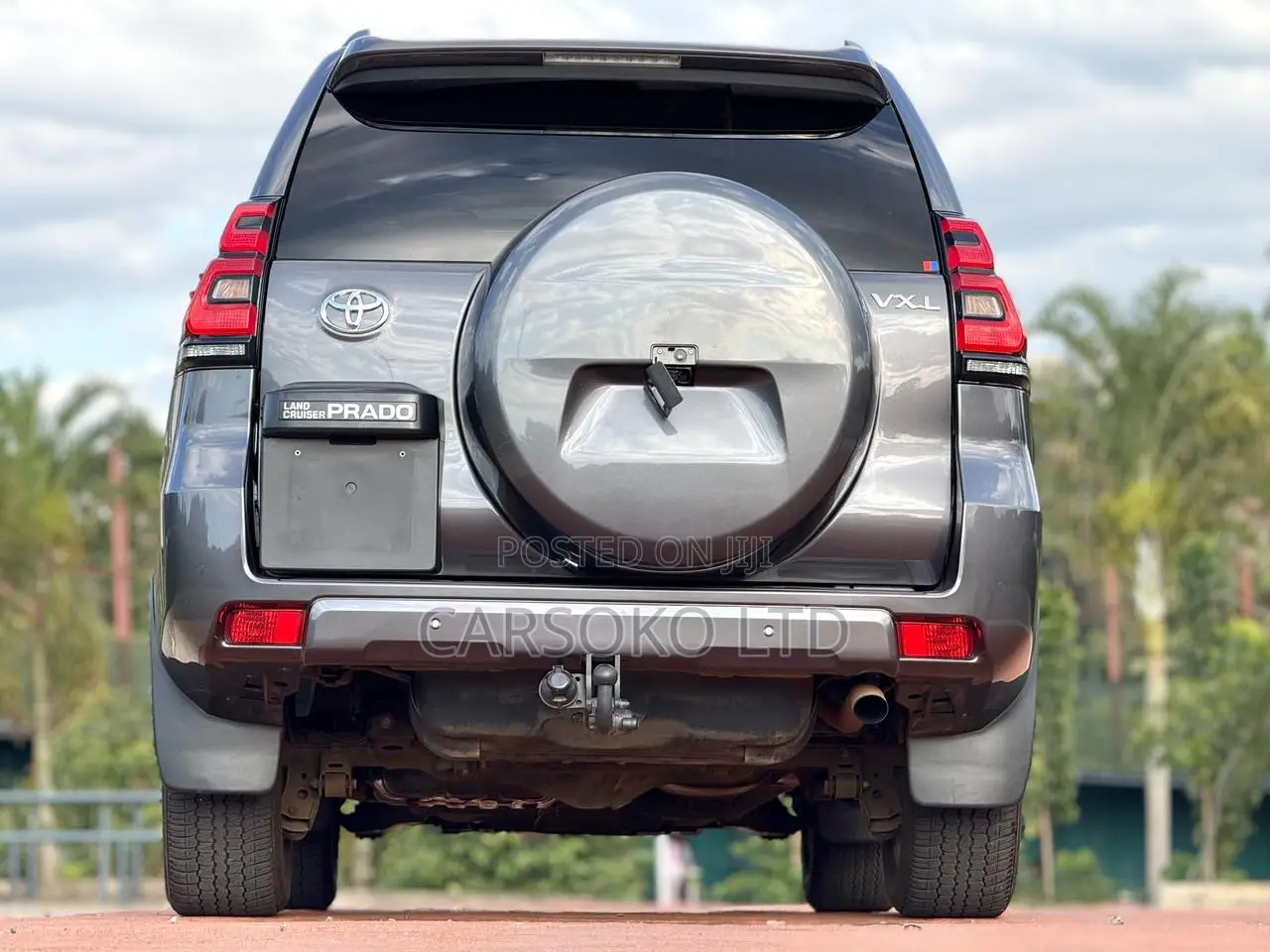 Toyota Land Cruiser Prado 2022 Gray