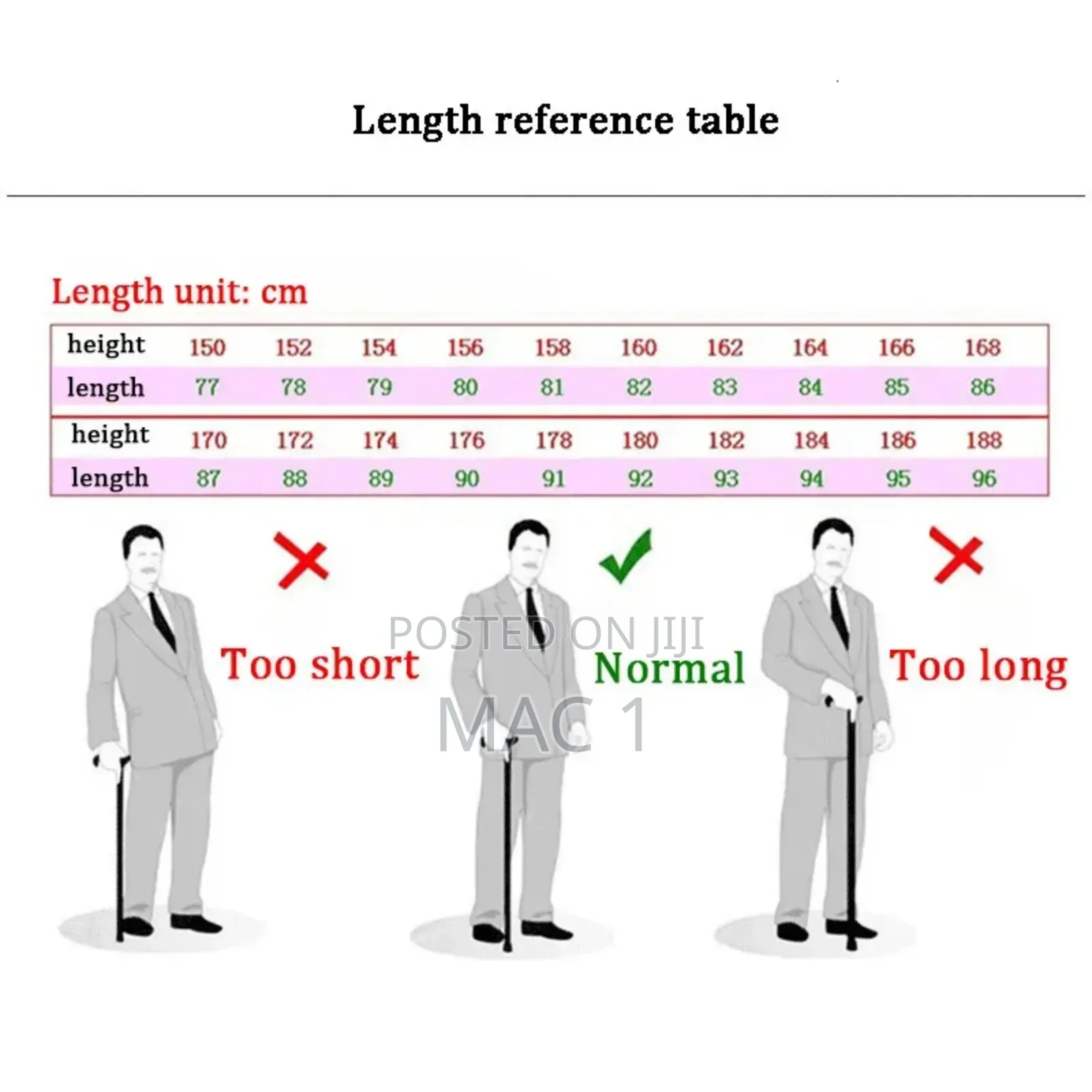 Rubber Base Walking Stick / Cane