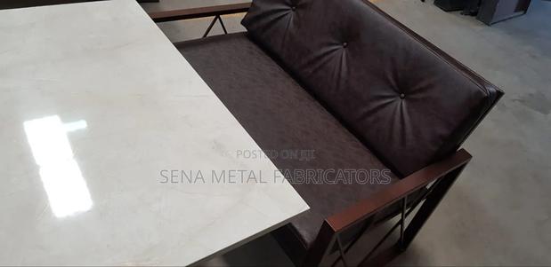 Restaurant Couches With Heavy Metal Frame. - thumbnail 2