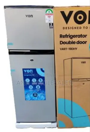 Von Capacity 136 Litres Double Door Refrigerator