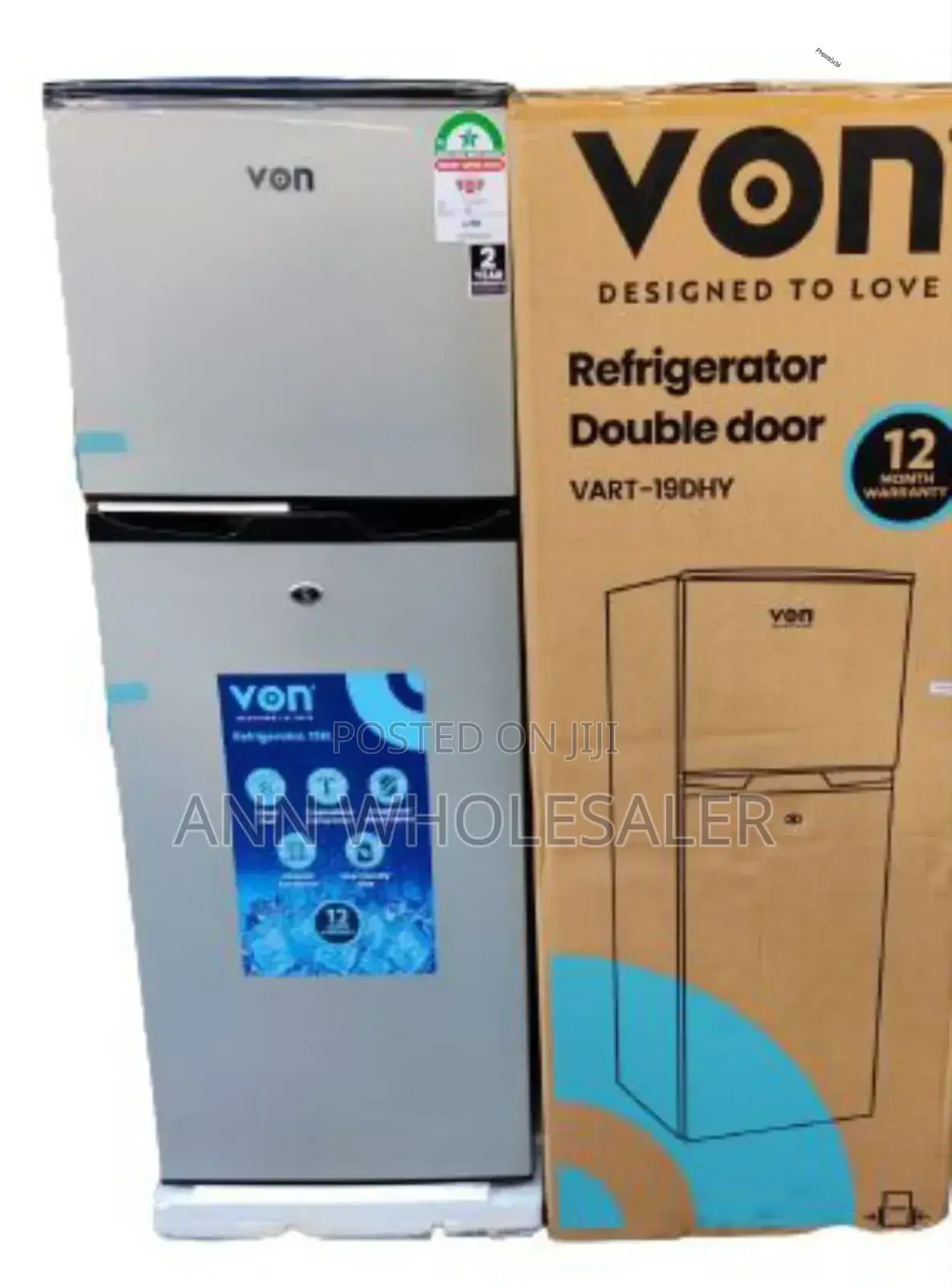 With Warranty 136 L Refrigerator Von