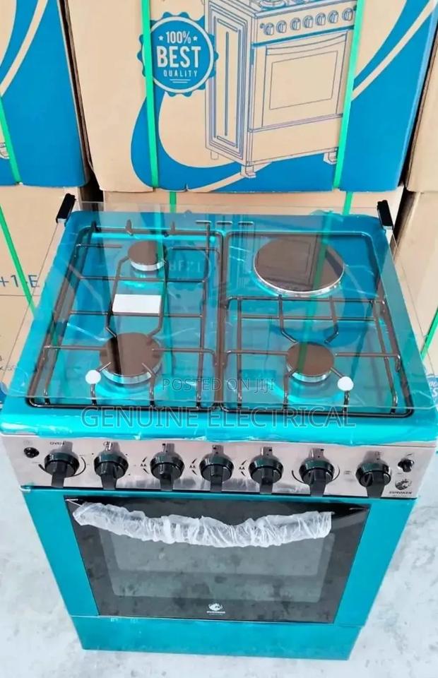 Euroken 60*65 3+1 Standing Cooker With Electric E-S3g