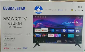 New Arrivals Globalstar 65 Inches Smart Android Uhd T/7