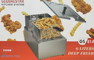 Electric 
6 Litres Globalstar Single Deep Fryer F/0