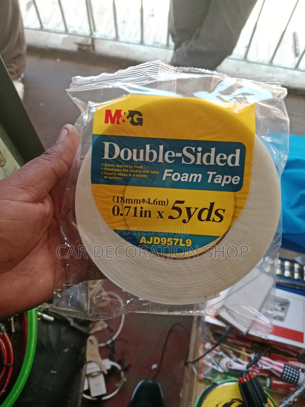 18mmx4.6m Double Sided Foam Tape