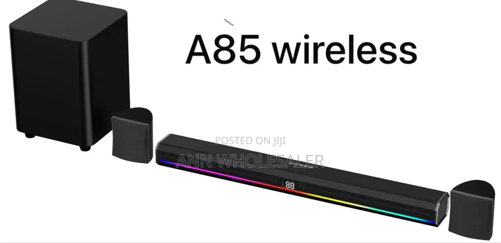 5.1 Ch Globalstar Soundbar A85 Wireless 170w