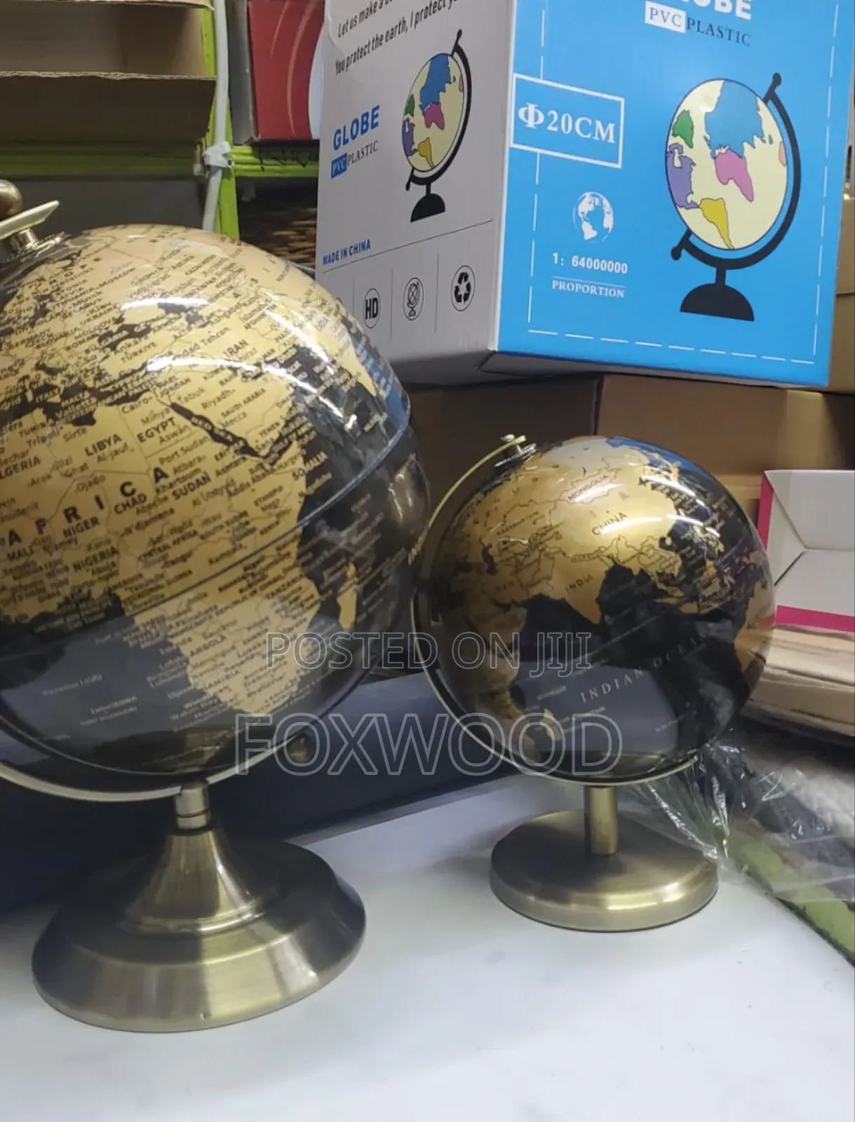 Rotating Globe World Map Now Available*