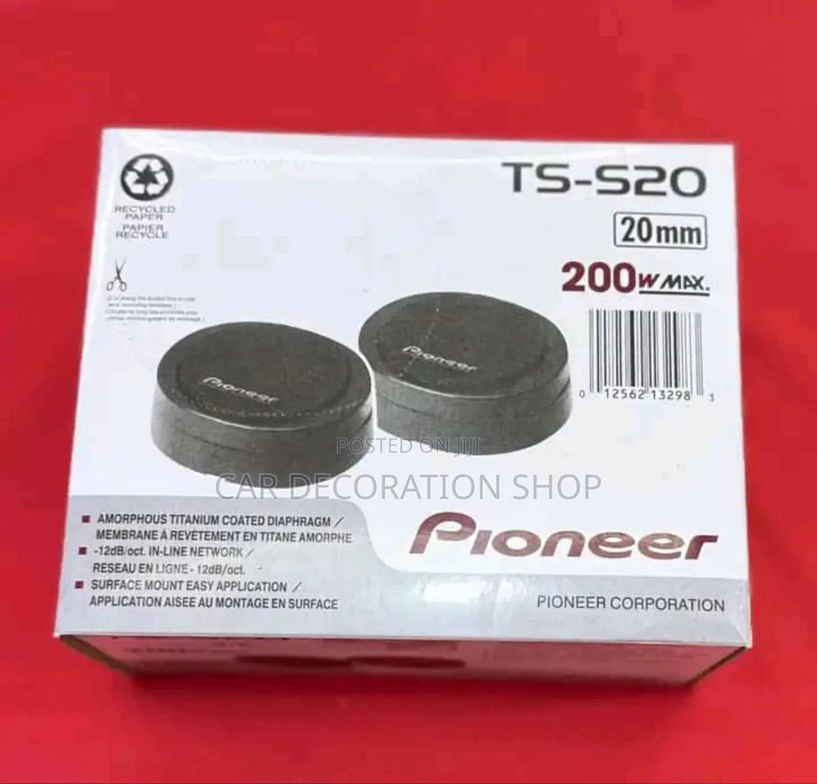 Pioneer Car Dome Tweeters in Pairs