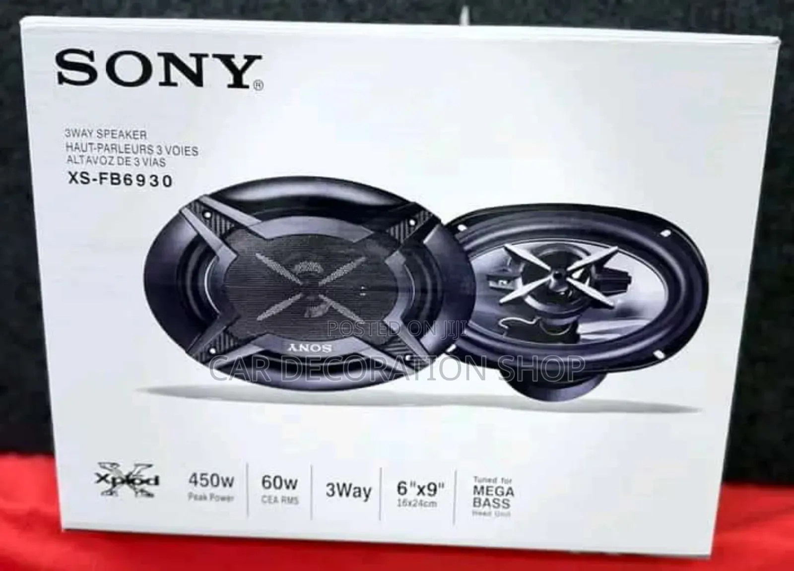 New 6x9" Sony 450w Generic Speakers