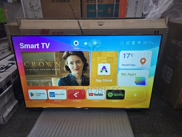 CTC 43′′ Inch Smart Android Tv Frameless With Bluetooth - main view