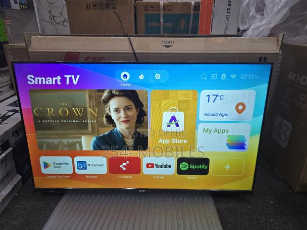 CTC 43′′ Inch Smart Android Tv Frameless With Bluetooth - thumbnail 3