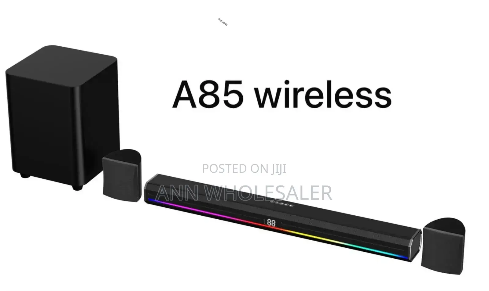 New Arrival 5.1 Ch Globalstar Soundbar A85 Wireless 170w v/9