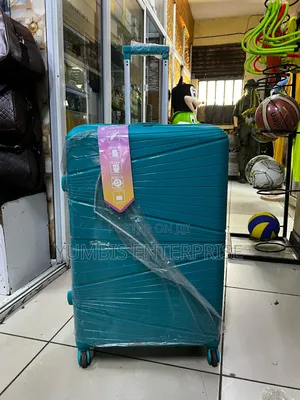 Turquoise Green Large Size Rubber Suitcase 1pc at 4500 72cm