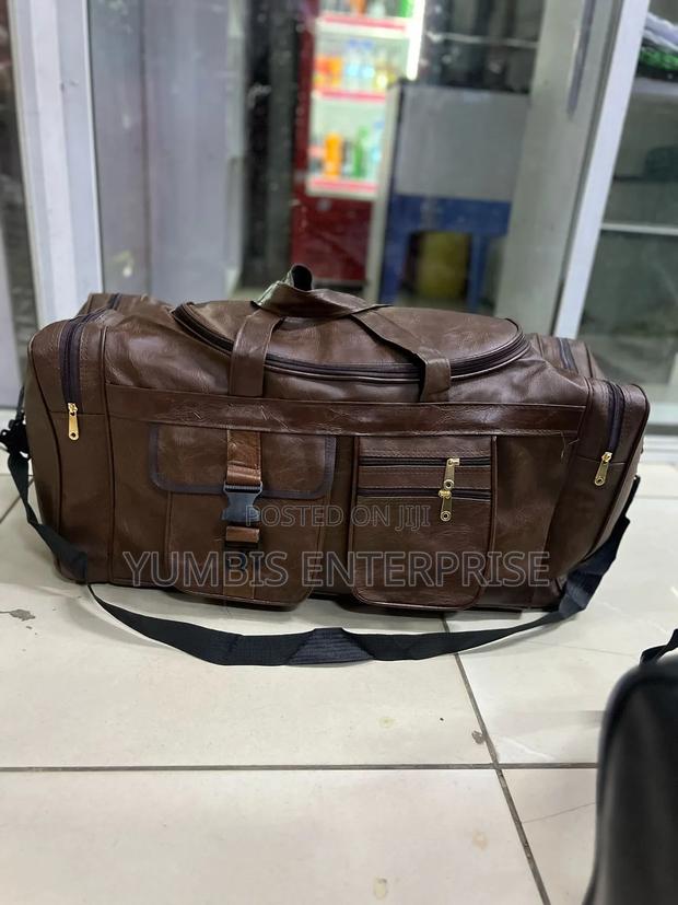 Brown Large Size Multi Pockets Strong Travelling Bags