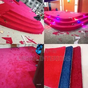 Red Altar Carpets Red Altar Carpets 4mm Thickness