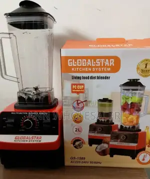 Globalstar ( Silver Crest Blender) 2 in 1 Commercial Blender