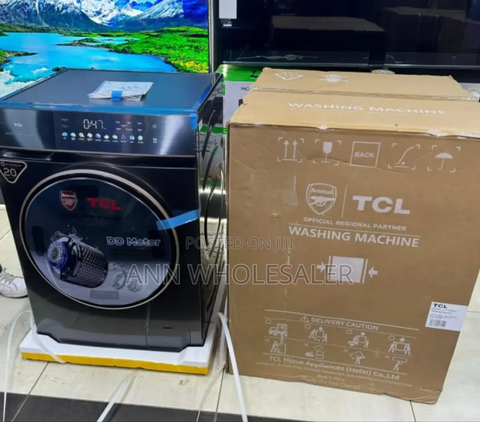 New Arrival TCL 10kg Wash and Spin Washing Machine
