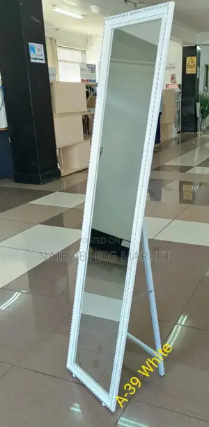 Executive White Dressing Mirror M/9