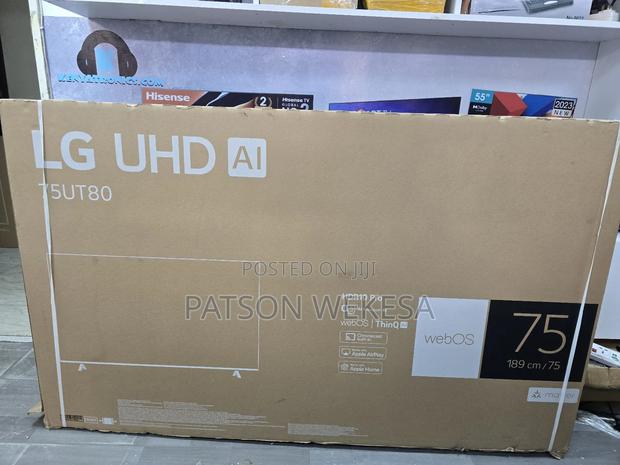 Lg 75 Inch 75ut80 Smart Webos Ai Thinkq Tv - main view