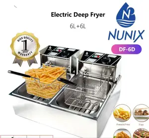 Nunix- Electric - Double- Deepfrier Fd/8