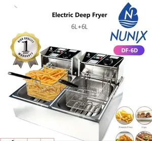 Nunix- Electric - Double- Deepfrier Fd/8