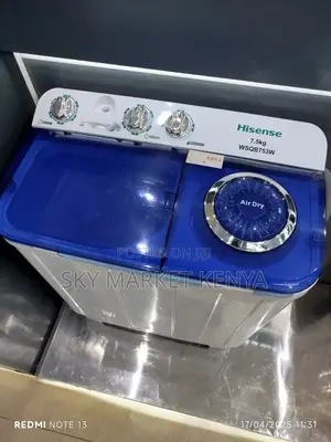 Hisense Washing Machine 7kg Twin Tub Semi Automatic
