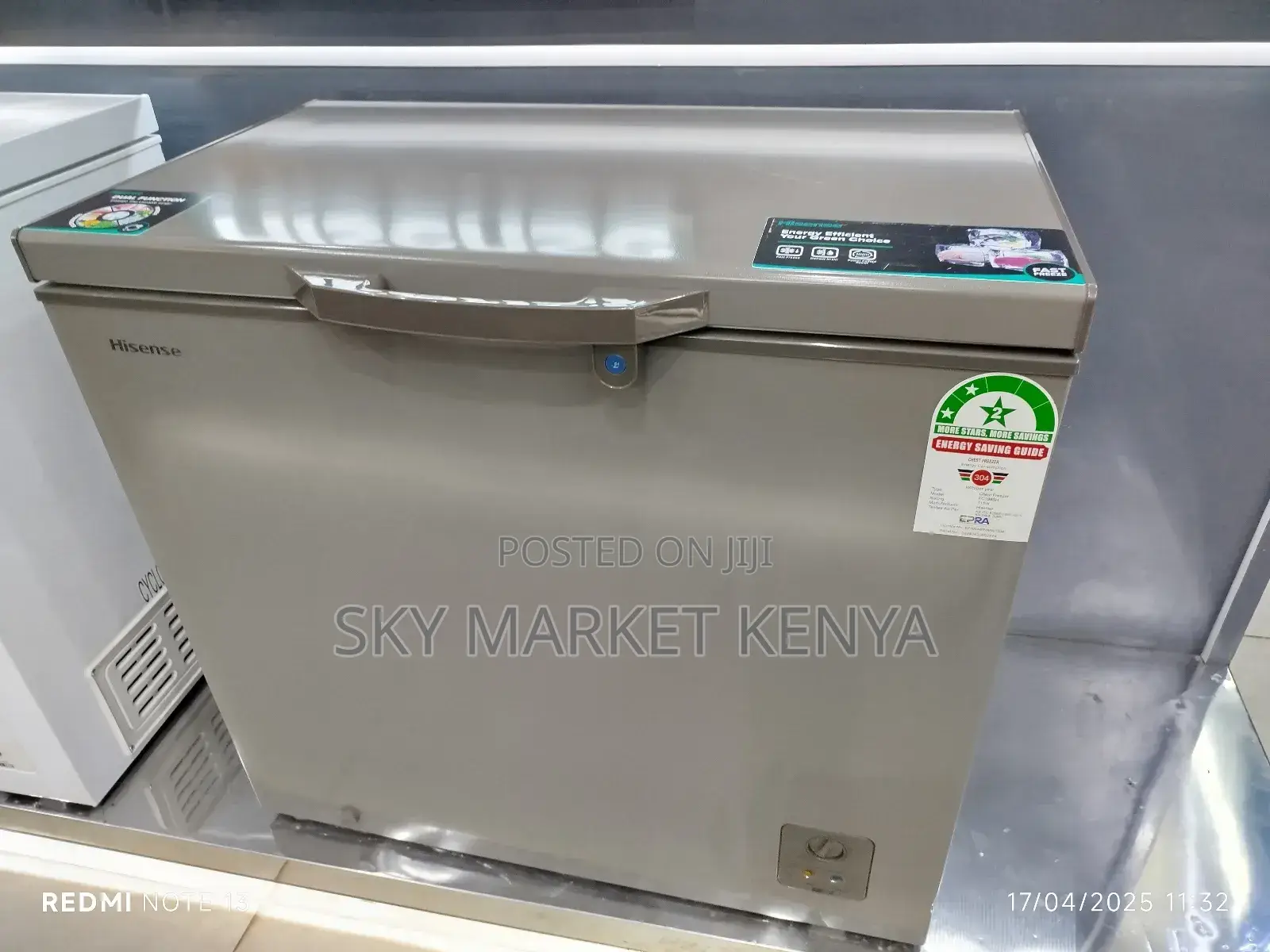 Hisense Chest Freezer 198litres Fc198sh