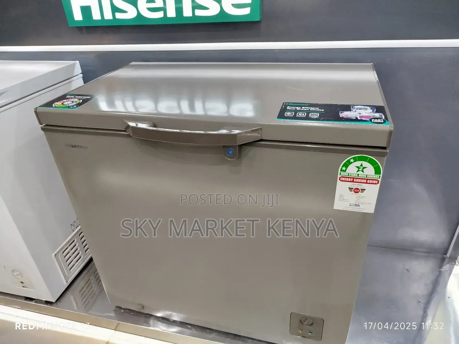 Hisense Chest Freezer 198litres Fc198sh