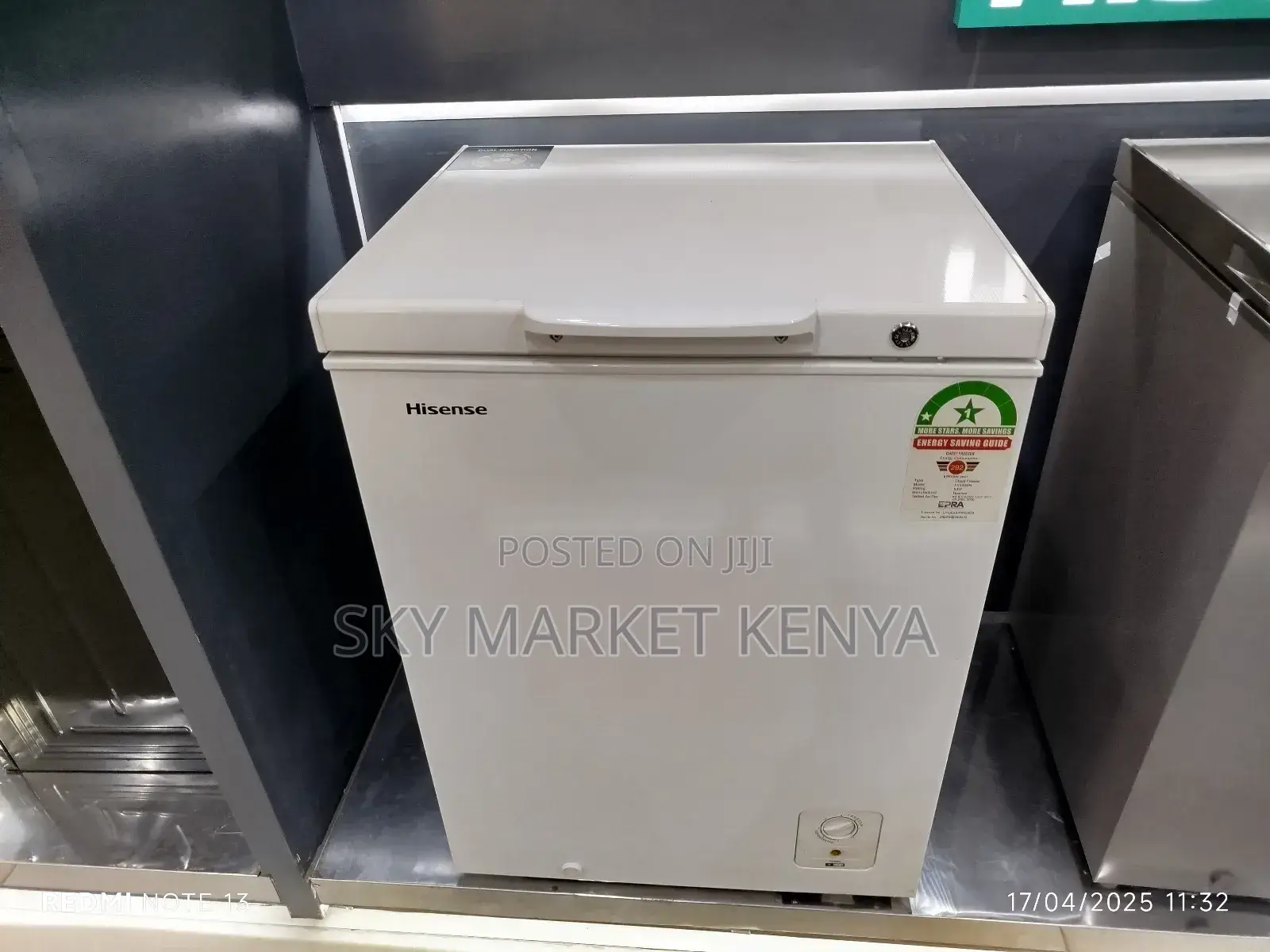 Hisense Chest Freezer 144litres Fc142sh