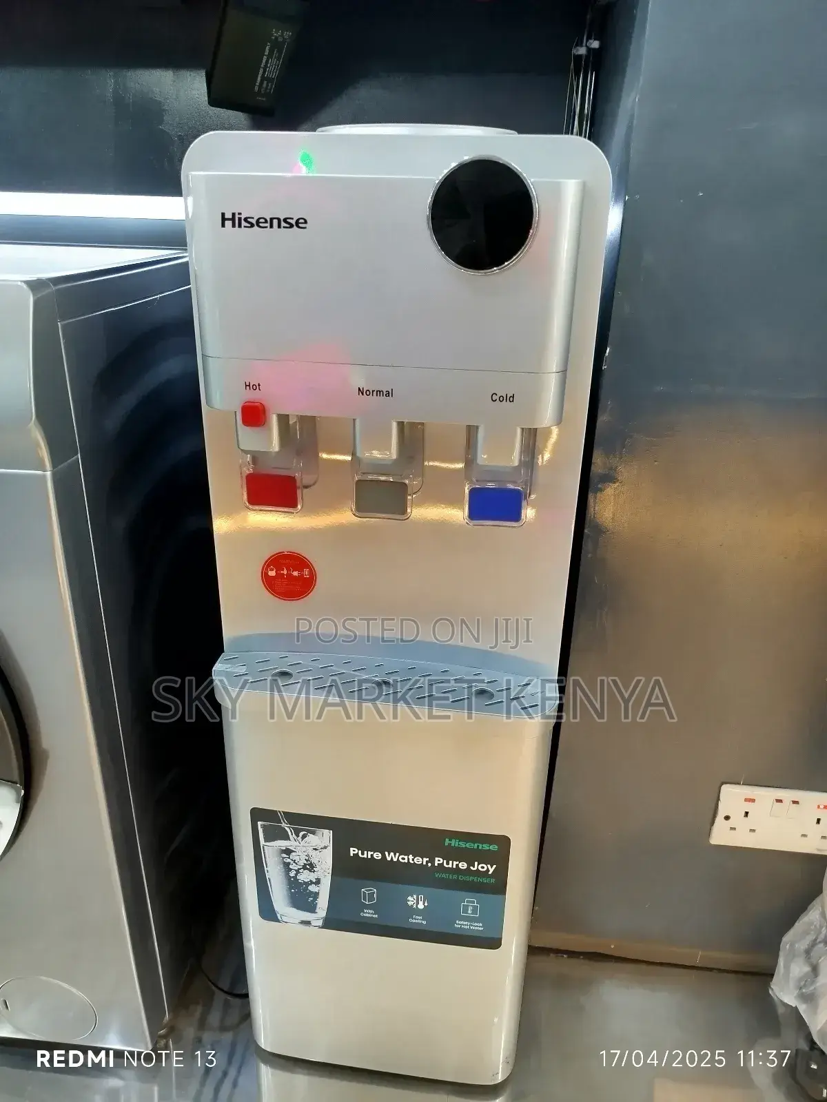 Hisense 3 Taps H96wdts3s2 Hot,Cold Normal Water Dispenser