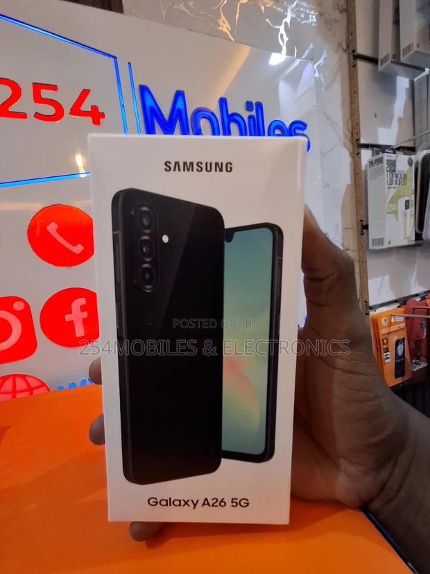 New Samsung Galaxy A26 256 GB Black